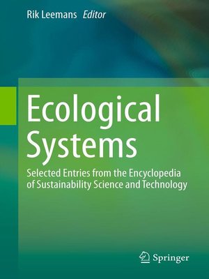 cover image of Ecological Systems